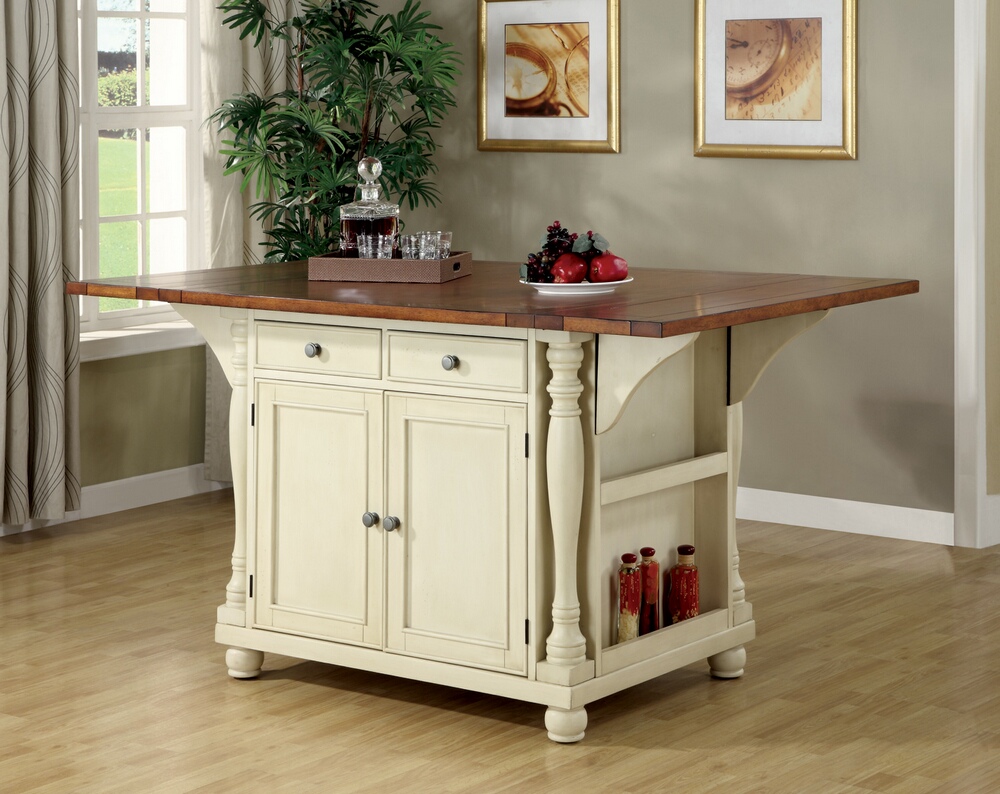 102271 Martha Antique Country Style Ermilk Cherry Finish Wood 102271 Martha Antique Country Style