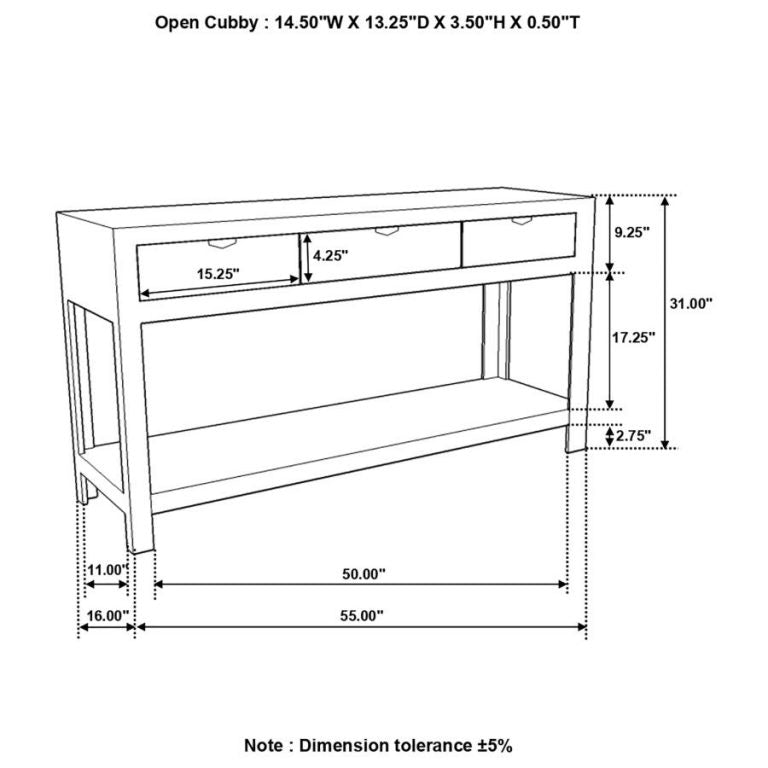 Coaster 952853 Foundry select janine natural brown finish wood console entry table. ***Labor Day Sale Going On Now***Discounted Price When You Add To Cart up to 35% off. Click Acima Leasing Easy Lease and Application Process at ambfurniture.com