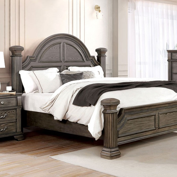FOA7144GY 4 pc Canora grey ortiz pamphilos elegant style antique grey finish wood queen bedroom set. ***Savings Sale Event Going On Now***Discounted Price When You Add To Cart up to 35% off. Click Financing For Easy Payment Options at ambfurniture.com