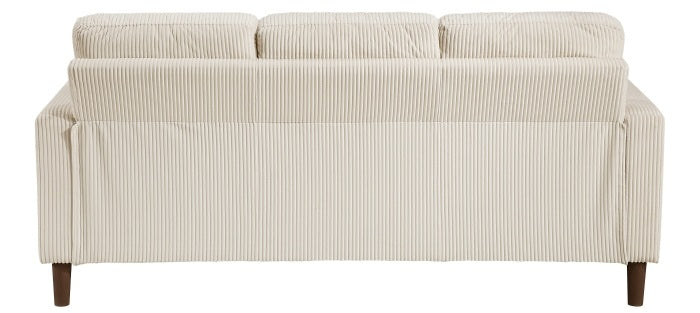Hollarman Beige Corduroy Sofa & Love Seat Set – 9520BEG-SL