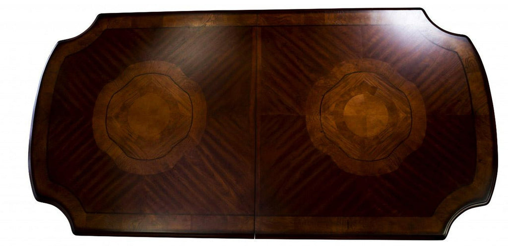Acme 62000-03-04 7 pc A&J Homes studio vendome ii cherry finish wood double pedestal formal 136" dining room set