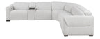 McPherson Cloud Chenille 6-Pc Modular Power Reclining Sectional with Power Headrest – 9455CLD-6LRRRPWH