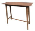 Coaster 101436 Cathryn styles mid-century modern walnut finish wood bar height kitchen table