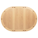 Coaster 106628-S5 5 pc Wildon home lavon light oak finish wood oval top counter height dining table set