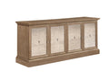 Coaster 110295 Glen cove barley brown finish wood server buffet cabinet