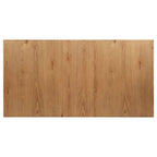 Coaster 108540-S6B  6 pc Middleton natural brown finish wood modern farmhouse dining table set black spindle back chairs and wood bench