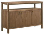 Coaster 108575 Biltmore walnut finish wood classic modern style buffet sideboard server cabinet
