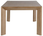 Coaster 109101-S7 7 pc Bruner natural brown finish wood modern design dining table set oatmeal dining chairs