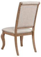 Coaster Glen Cove 7 pc Barley Brown Wood Dining Table Set – 110291-S7
