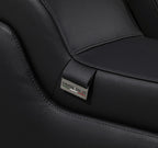 Global United 1116BK-5PC 5 pc DivanItalia black italian leather power reclining sectional sofa power adjustable headrests