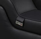 Global United 1116BK-8PC 8 pc DivanItalia black italian leather power reclining sectional sofa power adjustable headrests