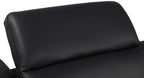 Global United DivanItalia Black Italian Leather 7-Piece Power Reclining Sectional Sofa with Power Adjustable Headrests – 1116BK-7PC
