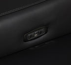 Global United 1116BK-6PC 6 pc DivanItalia black italian leather power reclining sectional sofa power adjustable headrests