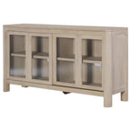 Solano Weathered Mango Wood Buffet Server Sideboard Cabinet – 115505