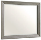 Homelegance 1305-4PC 4 pc Renton antique grey and brown finish wood style queen bedroom set