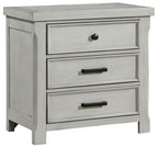 Homelegance 1337-4PC 4 pc Willowbrook light grey finish wood queen bedroom set with underbed drawers