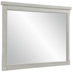 Homelegance 1337-4PC 4 pc Willowbrook light grey finish wood queen bedroom set with underbed drawers