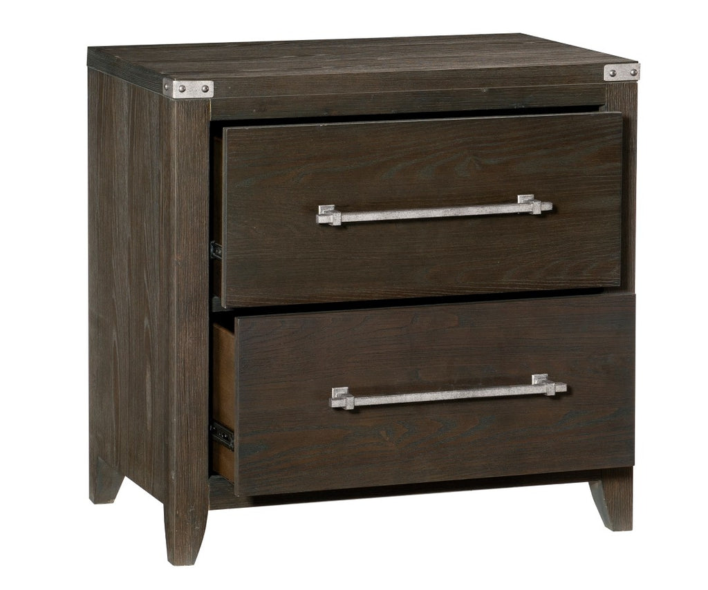 Homelegance 1413-4PC 4 pc Bellamy dark brown finish wood modern style queen bedroom set