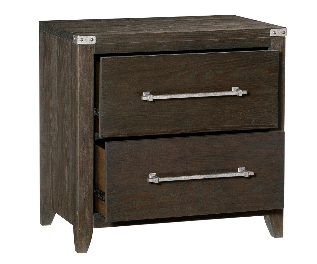 Homelegance 1413-4PC 4 pc Bellamy dark brown finish wood modern style queen bedroom set