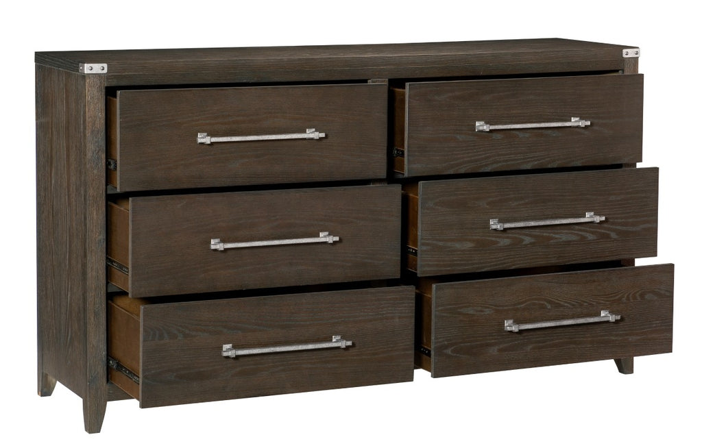 Homelegance 1413-4PC 4 pc Bellamy dark brown finish wood modern style queen bedroom set