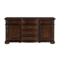 Homelegance 1468-55  Adelina cherry finish wood buffet sideboard / dresser server carved accents