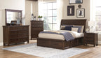 Homelegance 1559-4PC 4 pc Darby home co Logandale brown finish wood queen bedroom set with drawers