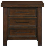 Homelegance 1559-4PC 4 pc Darby home co Logandale brown finish wood queen bedroom set with drawers