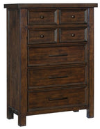 Homelegance 1559-4PC 4 pc Darby home co Logandale brown finish wood queen bedroom set with drawers