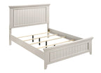 Homelegance 1581-4PC 4 pc Donahue antique white finish wood farmhouse style queen bedroom set