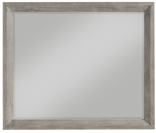 Homelegance 1598-4PC 4 pc Grey finish wood chevron design headboard queen bedroom set