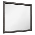 Homelegance 1645-4PC 4 pc Davi embossed grey finish wood queen bedroom set