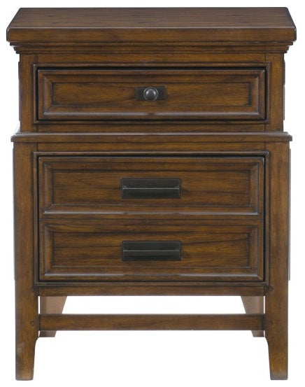 Homelegance 1649-4PC 4 pc Darby home co Frazier park brown cherry finish wood queen bedroom set with drawers