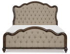 Homelegance 1682-4PC 4 pc Astoria grand heath court brown oak finish wood queen bedroom set