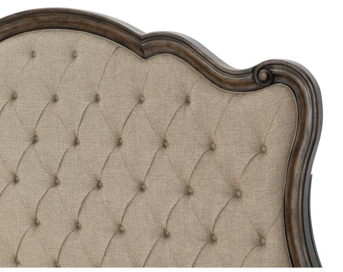 Homelegance 1682-4PC 4 pc Astoria grand heath court brown oak finish wood queen bedroom set