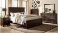 Homelegance 1689-4PC 4 pc Astoria grand Cardano driftwood charcoal finish wood queen bedroom set