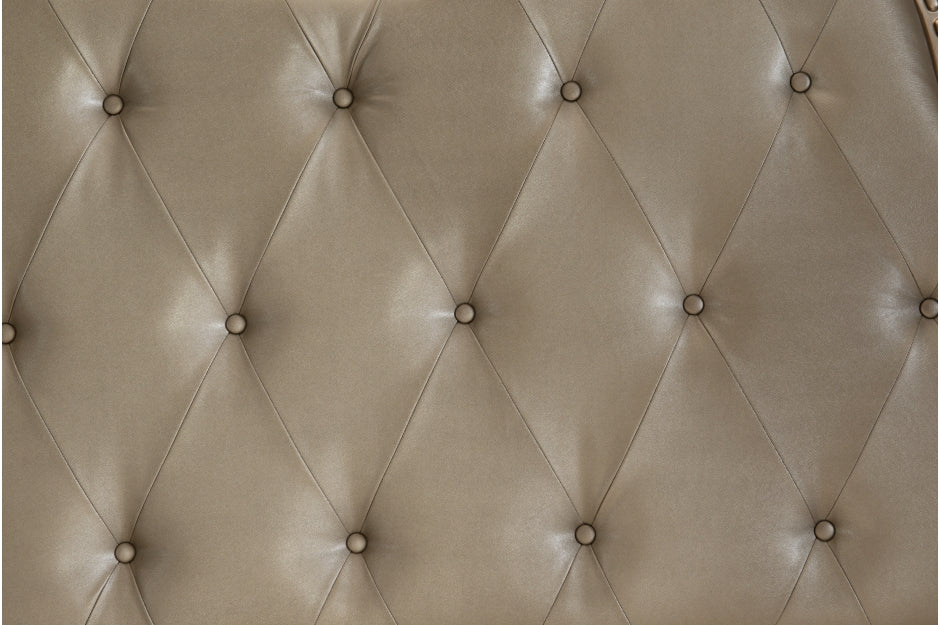 Homelegance 1757SV-4PC 4 pc Astoria grand Cavalier silver finish wood ornate sleigh bedroom set