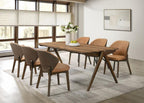 Randolph 7-Piece Rectangular Dining Table Set Sheesham and Brown – 192521-S7