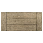 Coaster 192921-S6 6 pc Cardova vineyard oak finish wood grain look wood dining table set with bench