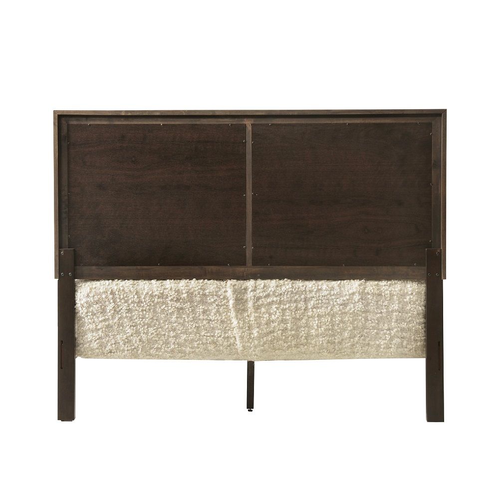 Acme 19570Q 4 pc madison espresso finish wood queen platform bed set