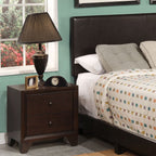 Acme 19570Q 4 pc madison espresso finish wood queen platform bed set