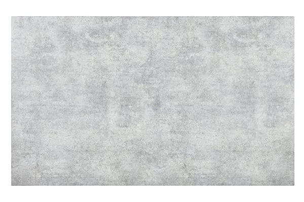 D710-7PC 7 pc  Privett brown grey finish wood base faux concrete top modern rustic dining table set