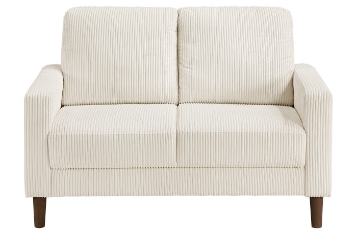 Hollarman Beige Corduroy Sofa & Love Seat Set – 9520BEG-SL