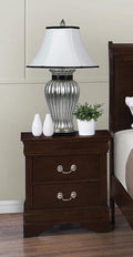 Coaster 202412 Louis philippe espresso finish wood bed side table nightstand