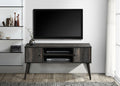 2026-GRY  Wade logan ardys rustic grey finish wood mid century modern 47" TV Stand