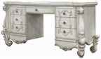 Acme 21137-38-34 3 pc Astoria grand welton versailles bone white finish wood bedroom make up vanity