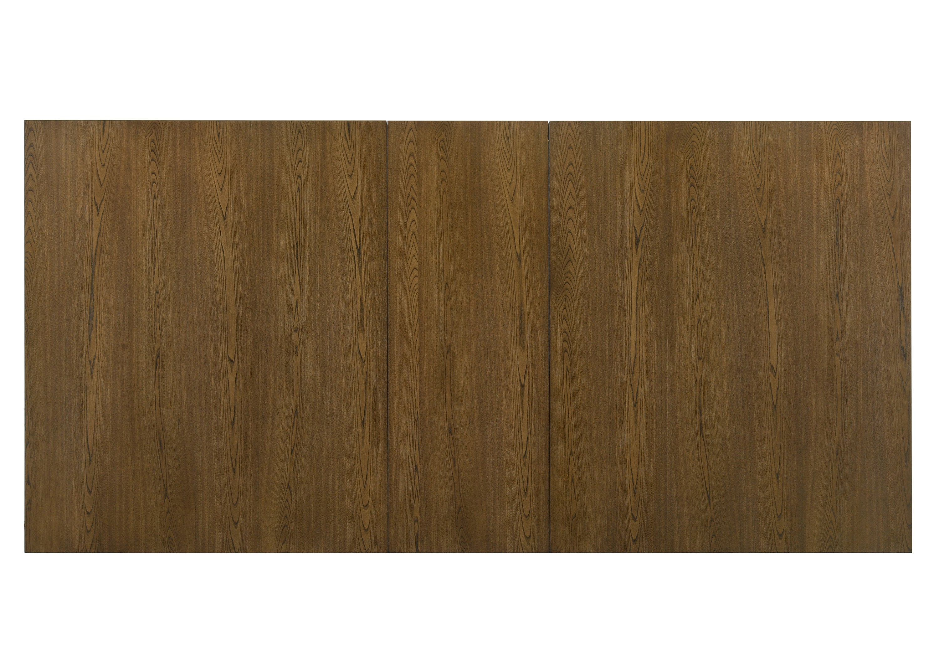 Everly 6-Piece Brown Wood Dining Table Set with Center Leaf & Bench – 2135-6PC