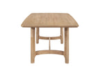 2136T-6PC 6 pc Arden natural finish wood dining table set with bench
