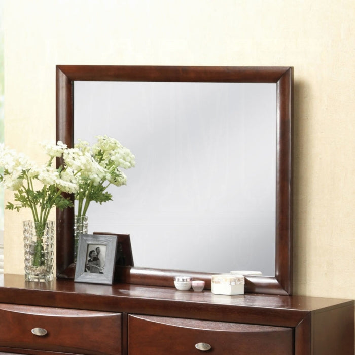 Acme 21600Q-4PC 4 pc Ireland espresso finish wood storage headboard underbed drawers queen bed set