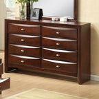 Acme 21600Q-4PC 4 pc Ireland espresso finish wood storage headboard underbed drawers queen bed set