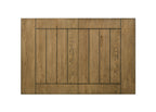 2152T-WC  6 pc bardstown wheat and charcoal wood finish dining table set with fabric chairs and bench
